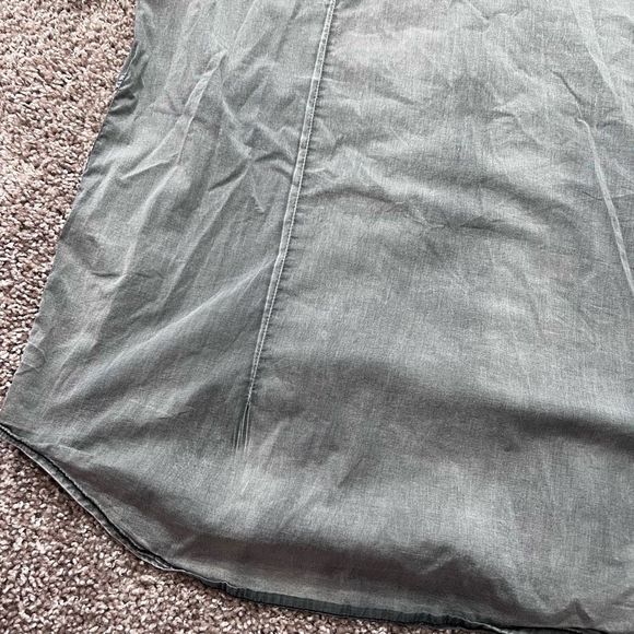 Affliction Black Premium Eagle Wing Button Stretch Shirt Mens Size XL Graphite - Picture 9 of 9